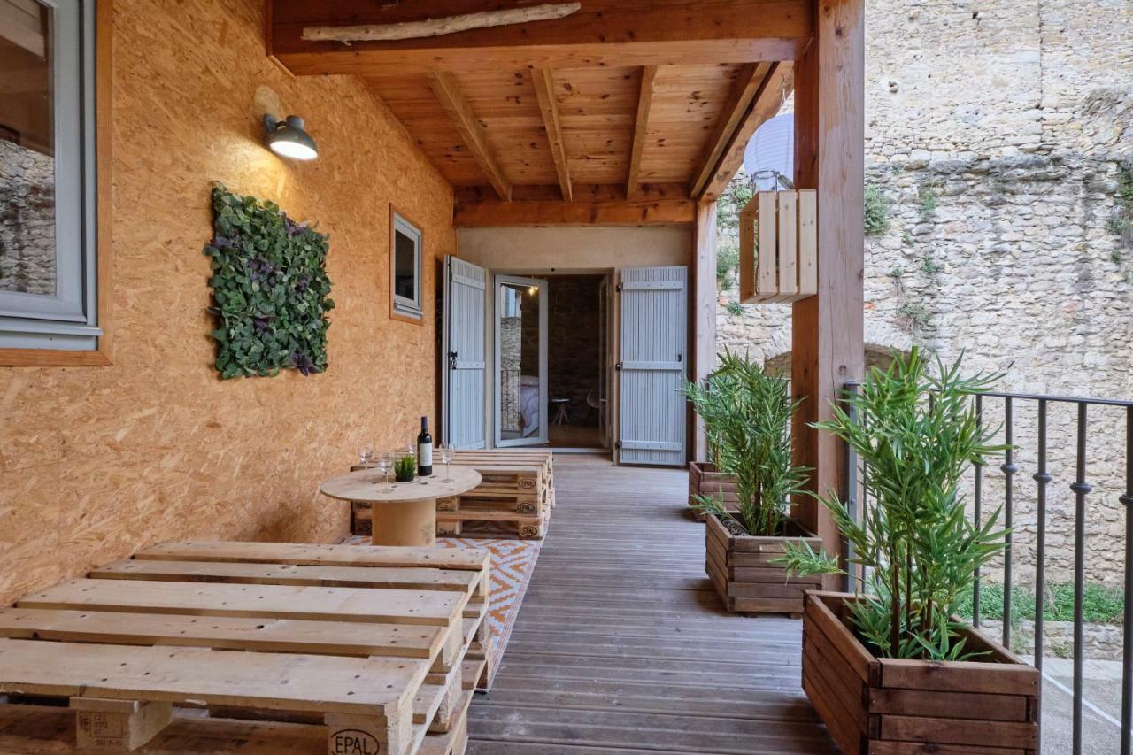 Melina - Appartement Dans Les Remparts De La Bastide Avec Parking Et Terrasse 카르카손 외부 사진