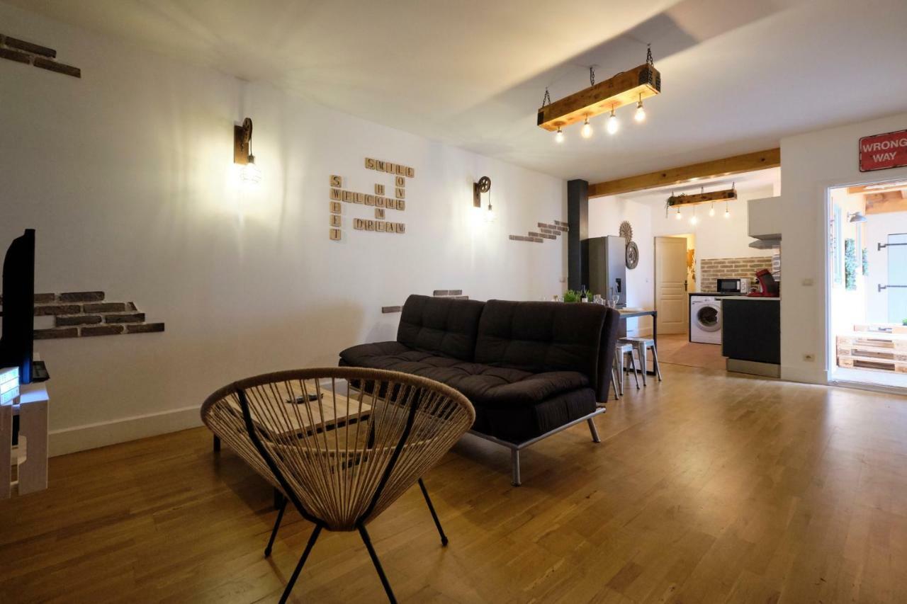 Melina - Appartement Dans Les Remparts De La Bastide Avec Parking Et Terrasse 카르카손 외부 사진