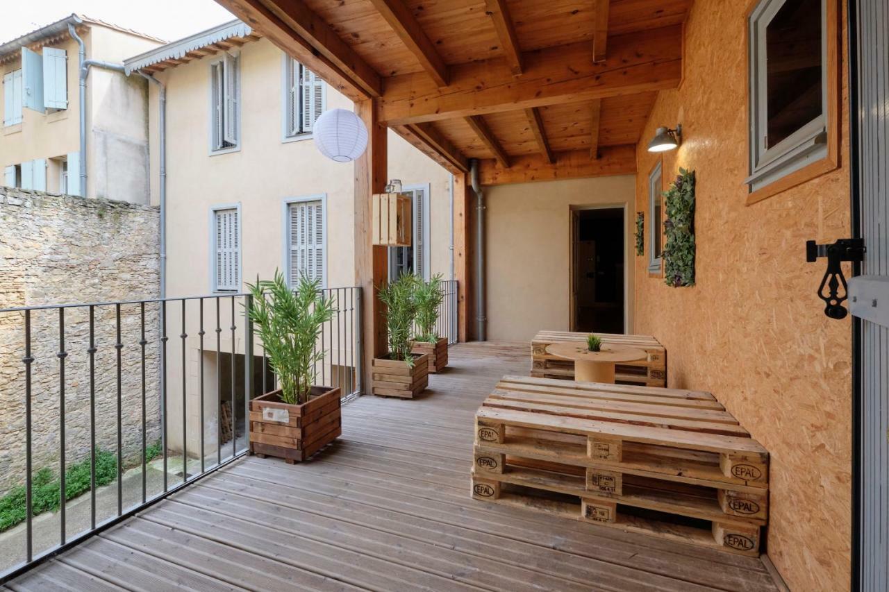 Melina - Appartement Dans Les Remparts De La Bastide Avec Parking Et Terrasse 카르카손 외부 사진